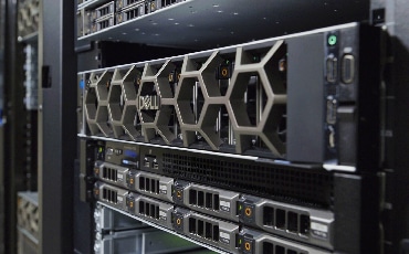 Dell EMC PowerEdge rack servers in a data center environment